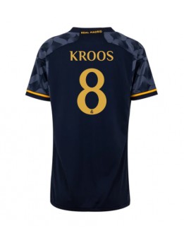 Billige Real Madrid Toni Kroos #8 Bortedrakt Dame 2023-24 Kortermet